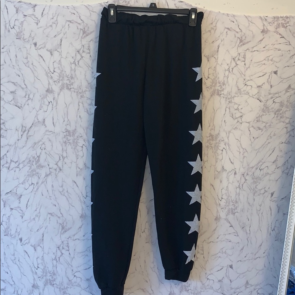 Black & Stars Joggers